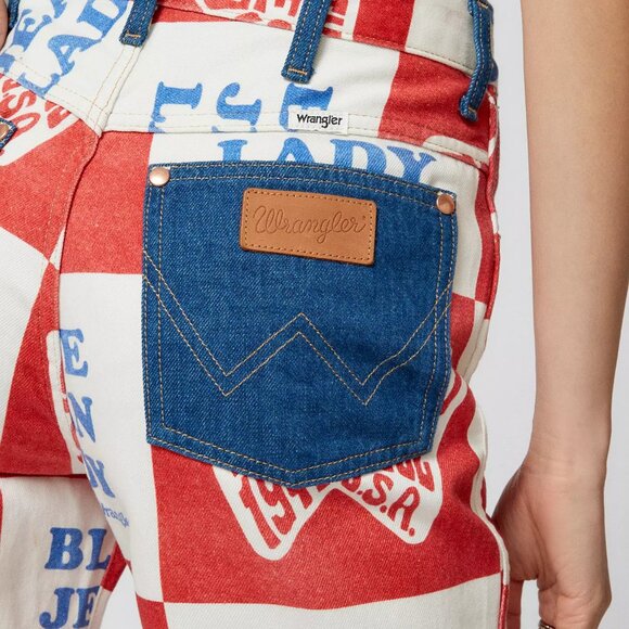 NEW Wrangler Wanderer 622 Blue Jean Lady Flare Jean 25/30 - Picture 4 of 12